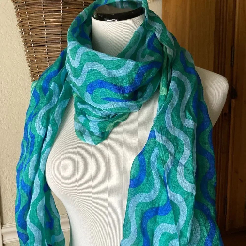 New Lightweight Spring Summer Scarf - Picture 3 of 9